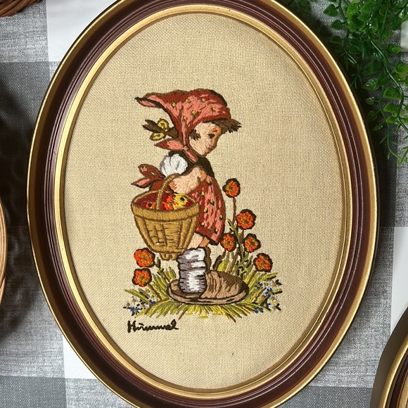 Hummel 1975 VTG Crossstitch pictures - Picture 3 of 6